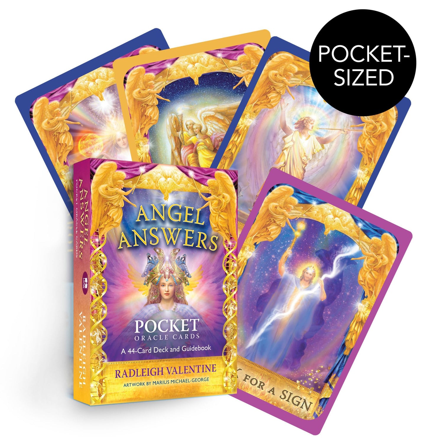 Libro: Angel Answers Pocket Oracle Cards: A 44-Card Deck and Guidebook