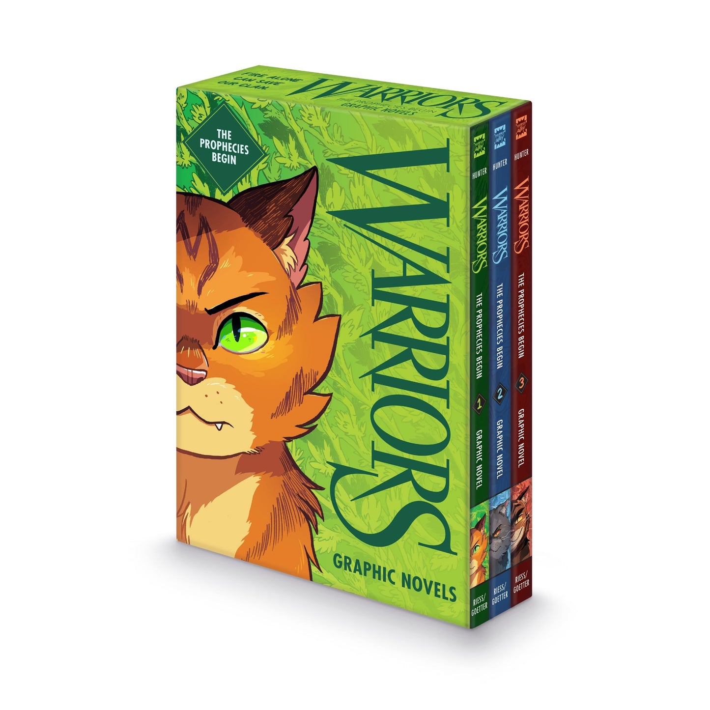 WARRIORS THE PROPHECIES BEGIN BOX SET (1-3): The Complete First Arc, Books 1-3 (Warriors Graphic Novel, 1)
