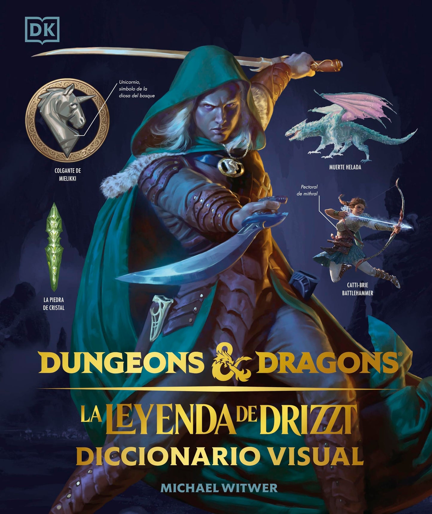 Libro: Dungeons & Dragons: La leyenda de Drizzt: Diccionario Visual (Edición en español)