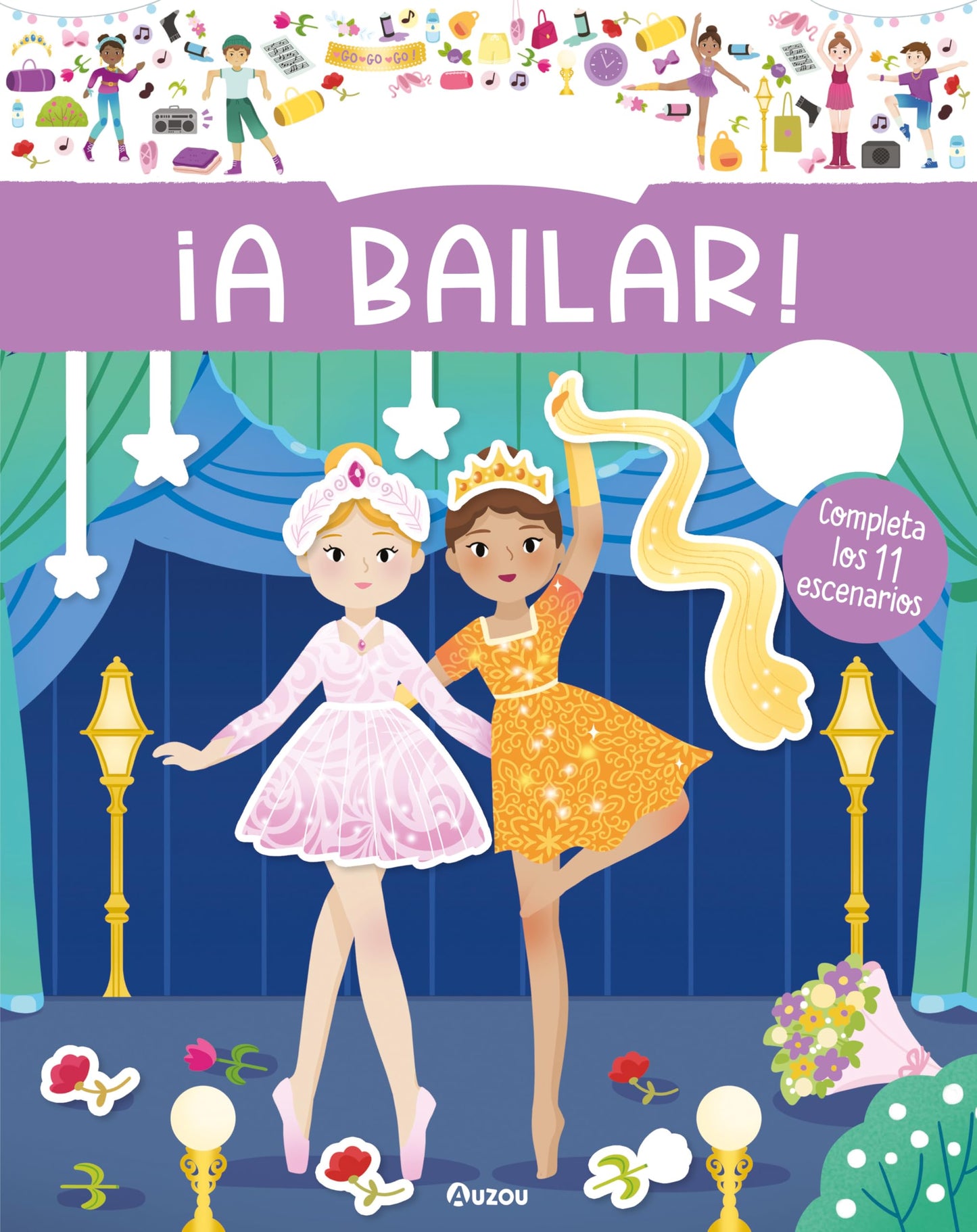 Libro: Mis 500 pegatinas creativas a bailar
