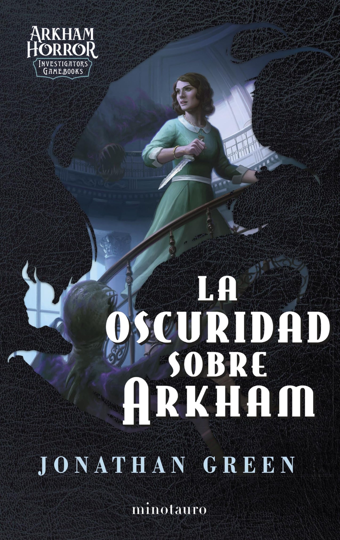 Libro: La oscuridad sobre Arkham: Libro juego (Aconyte Asmodee)