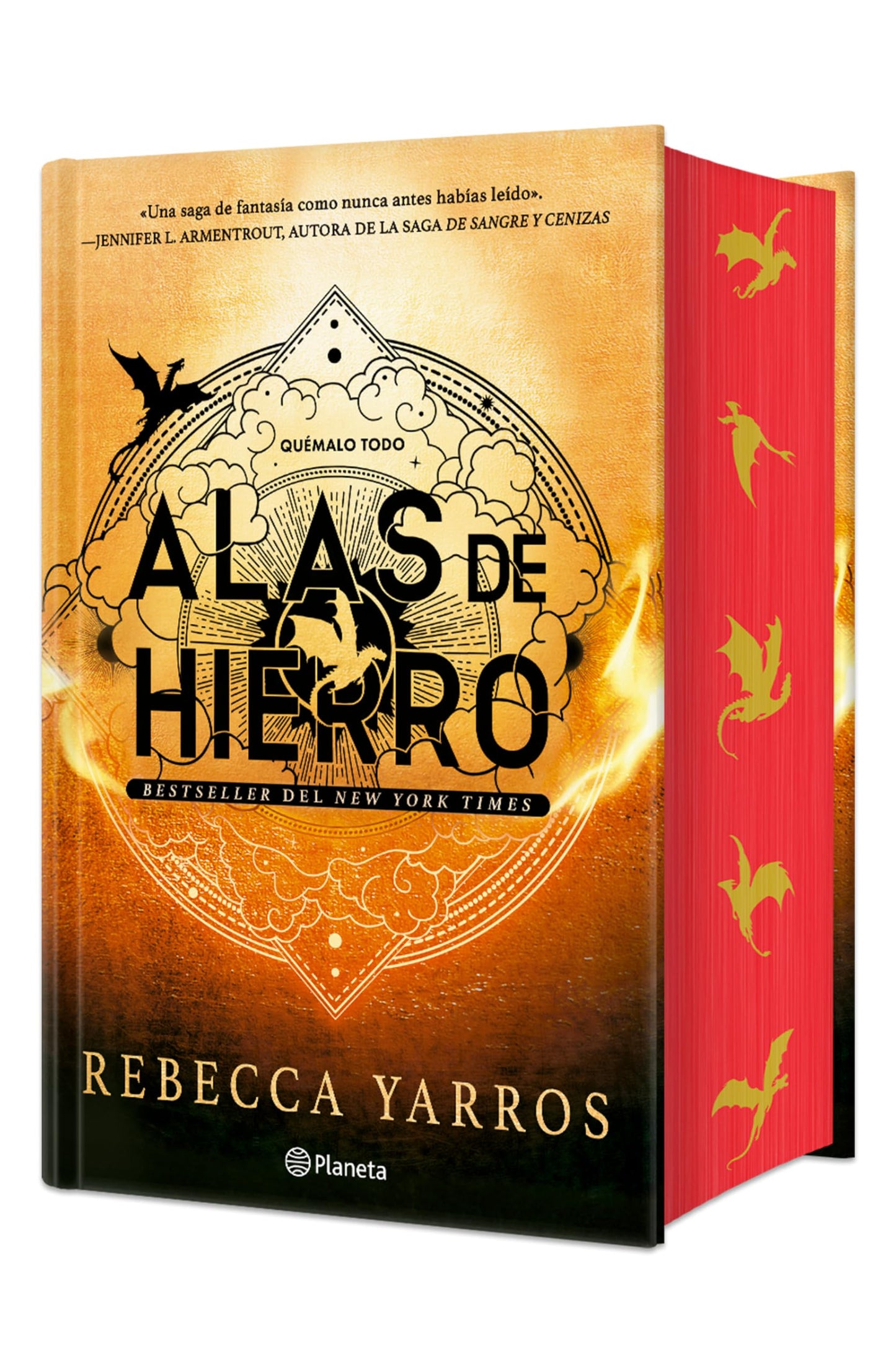 Libro: Alas de hierro. Edición especial con cantos decorados / Iron Flame. Special Edition with Sprayed Edges (Empíreo / Empyrean, 2) (Spanish Edition)