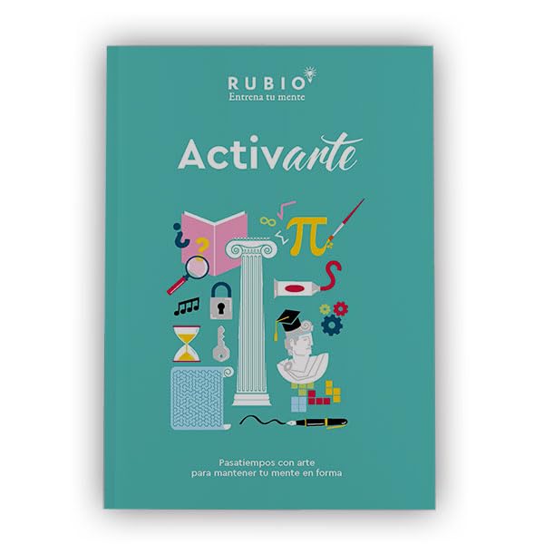 ActivARTE Vol.2 | RUBIO | Adultos | Pasatiempos con arte para entrenar la mente
