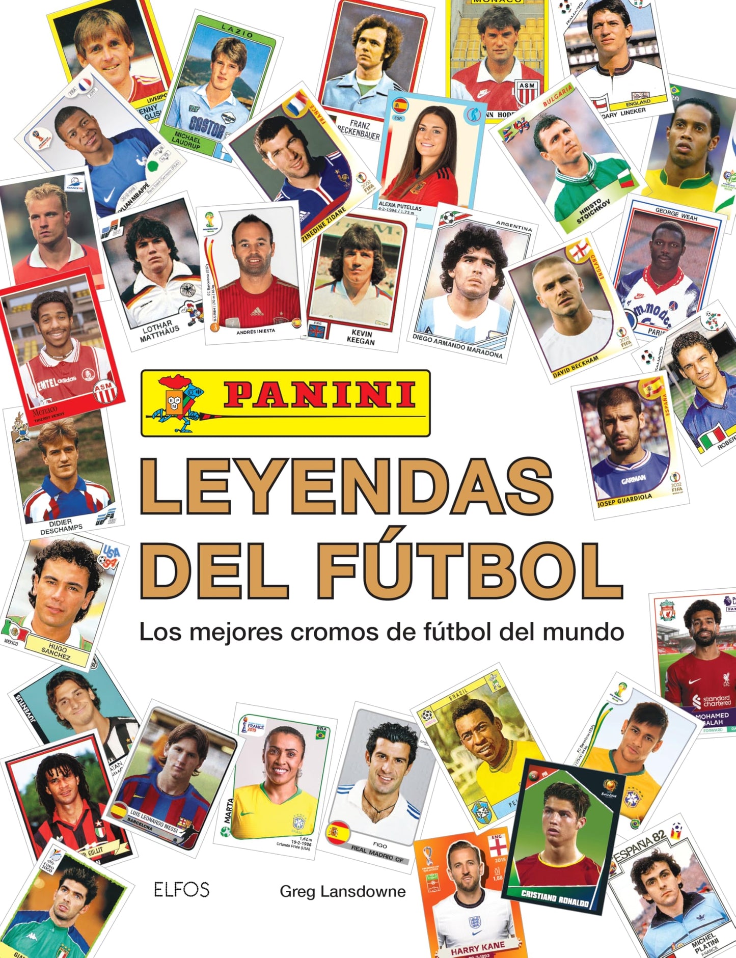 Leyendas del futbol -panini: Los mejores cromos de fútbol del mundo (DEPORTES)