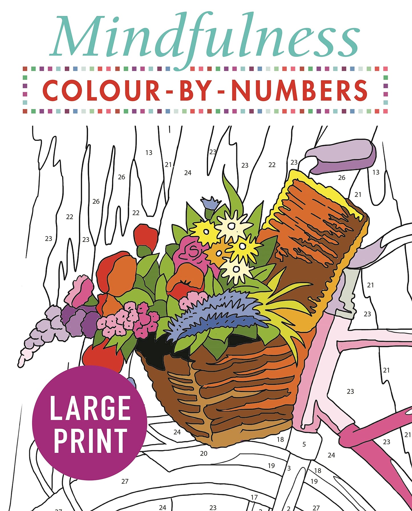 Libro: Mindfulness Colour-by-Numbers Large Print
