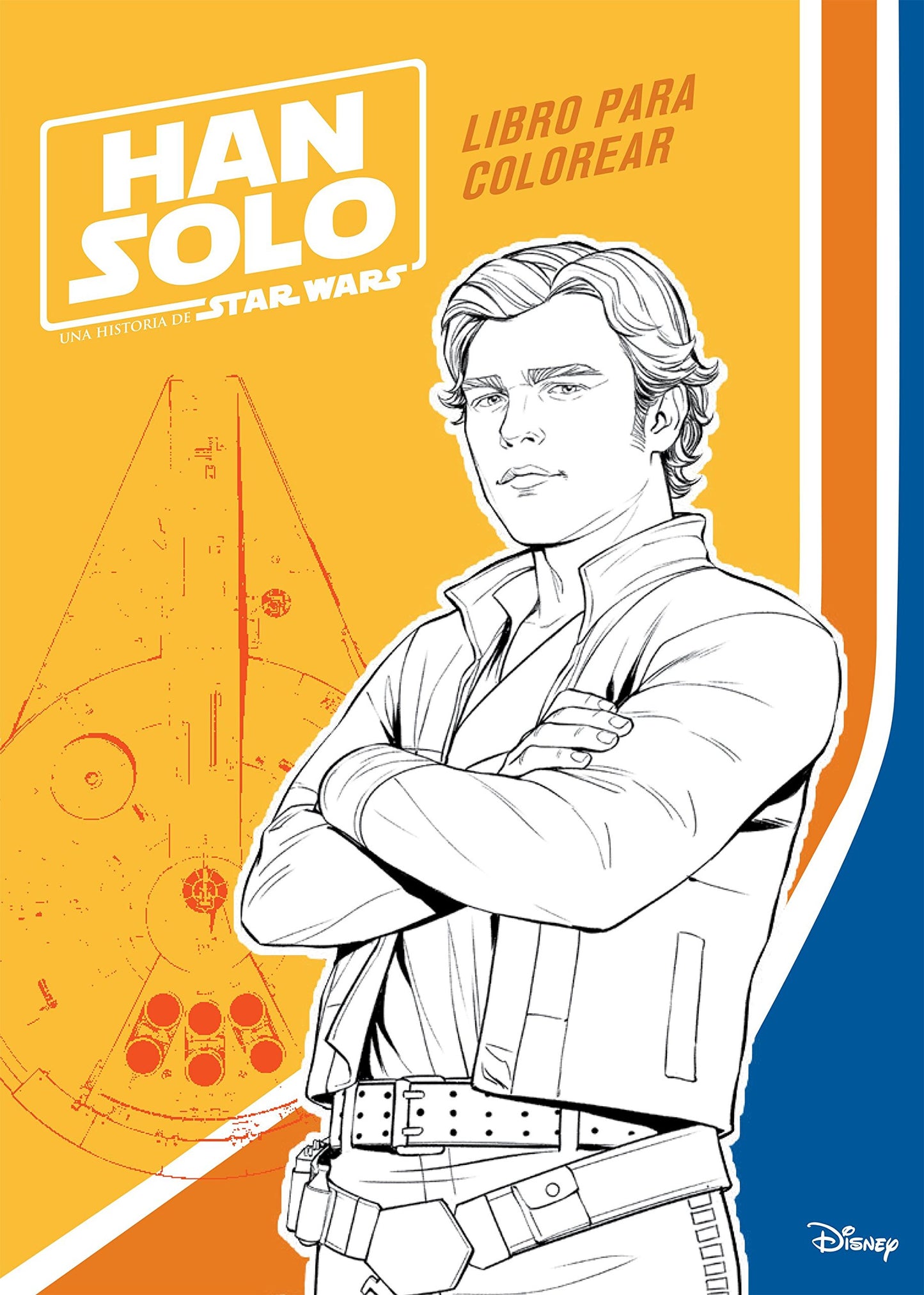 Libro: Han Solo. Libro para colorear