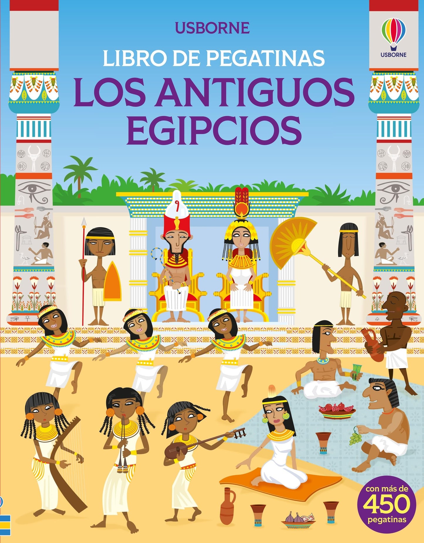 Libro: Los antiguos egipcios (Pegatinas para todos)