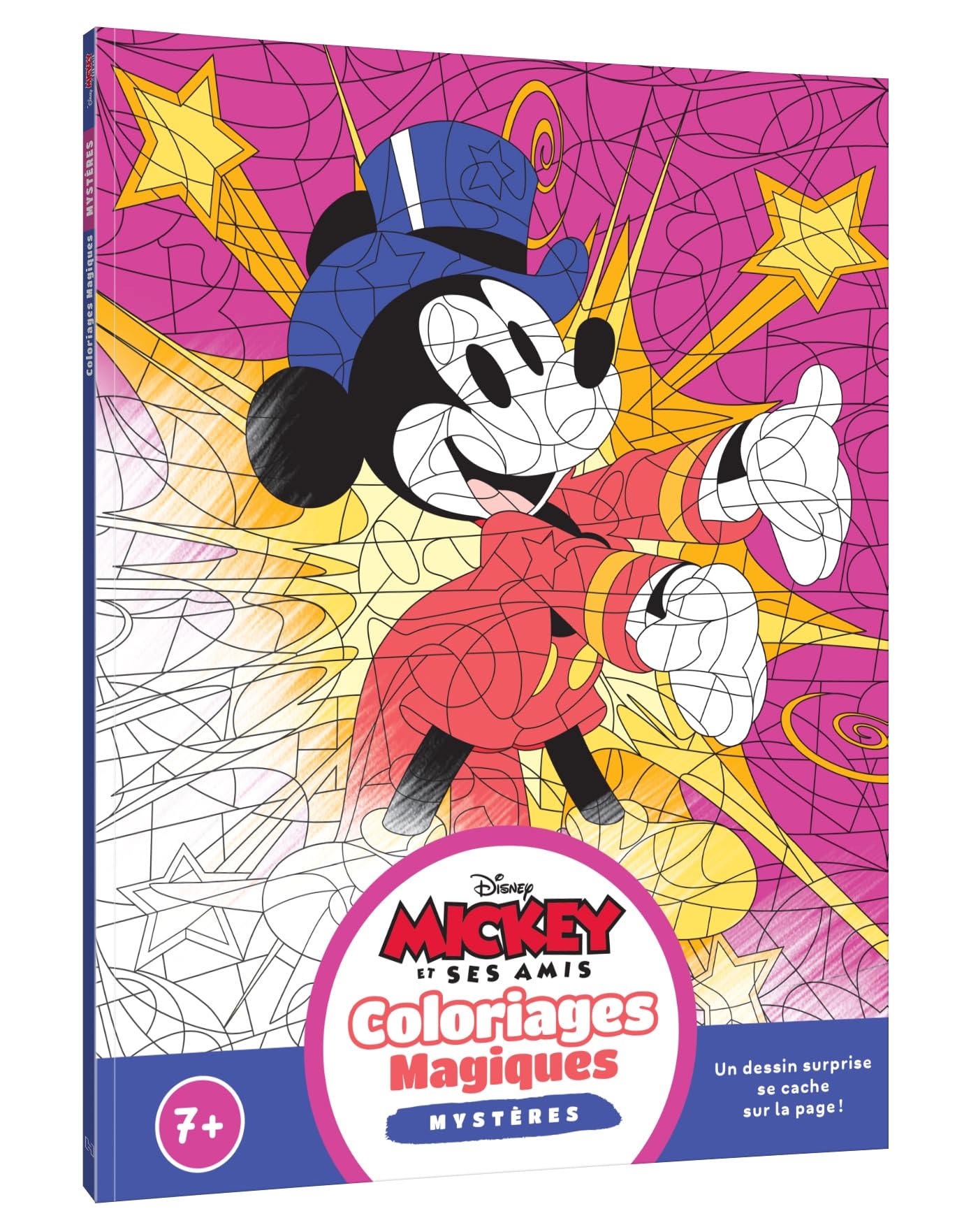 Libro: MICKEY ET SES AMIS - Coloriages Magiques - Mystères (7+) - Disney Junior