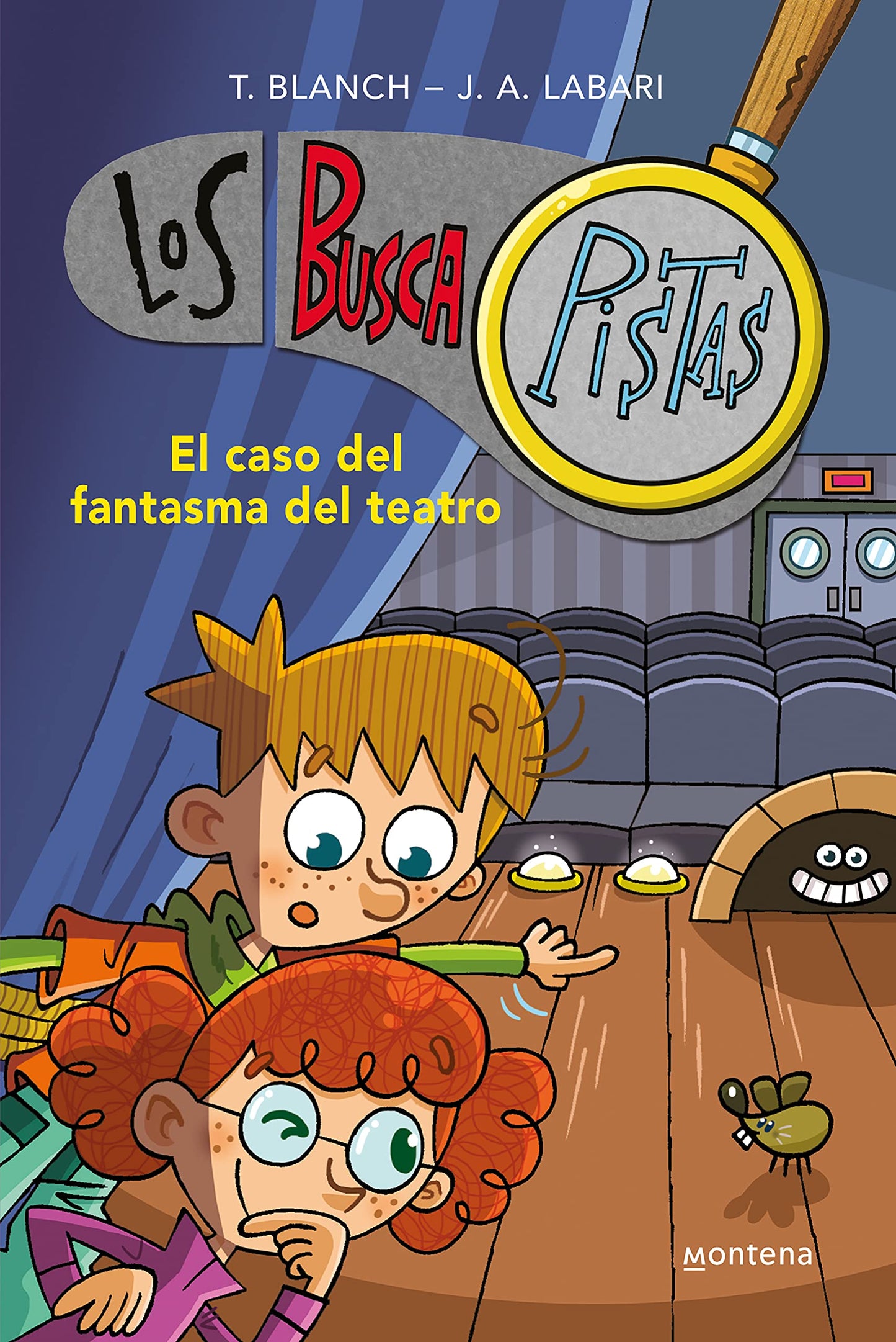 Libro: Los BuscaPistas 8 - El caso del fantasma del teatro (Jóvenes lectores)