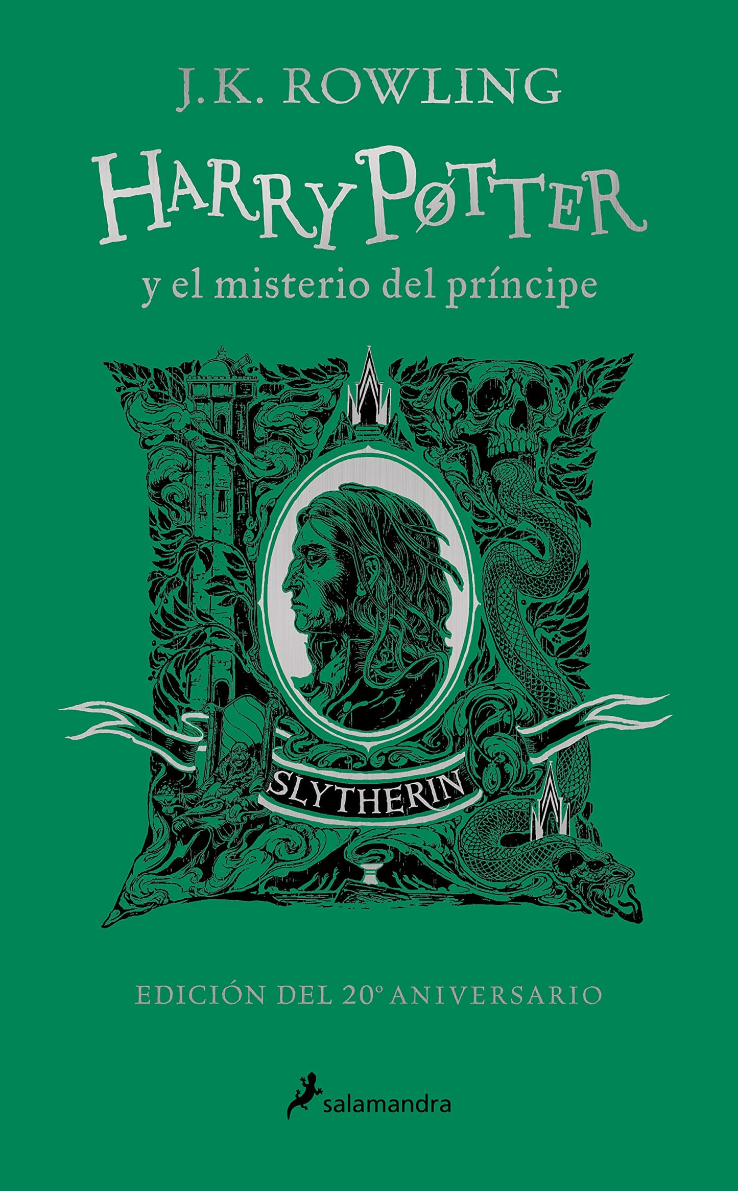 Libro: Harry Potter y el misterio del príncipe (edición Slytherin de 20º aniversario) (Harry Potter 6)