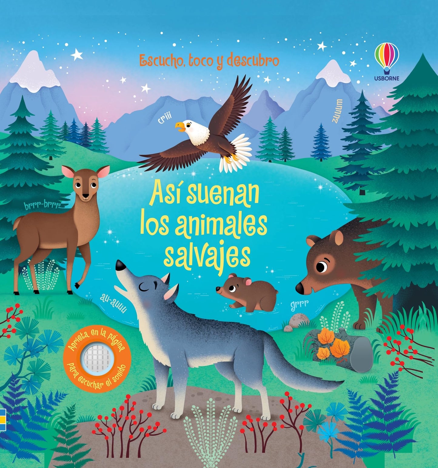 Libro: así suenan los animales salvajes (Escucho, toco y descubro)