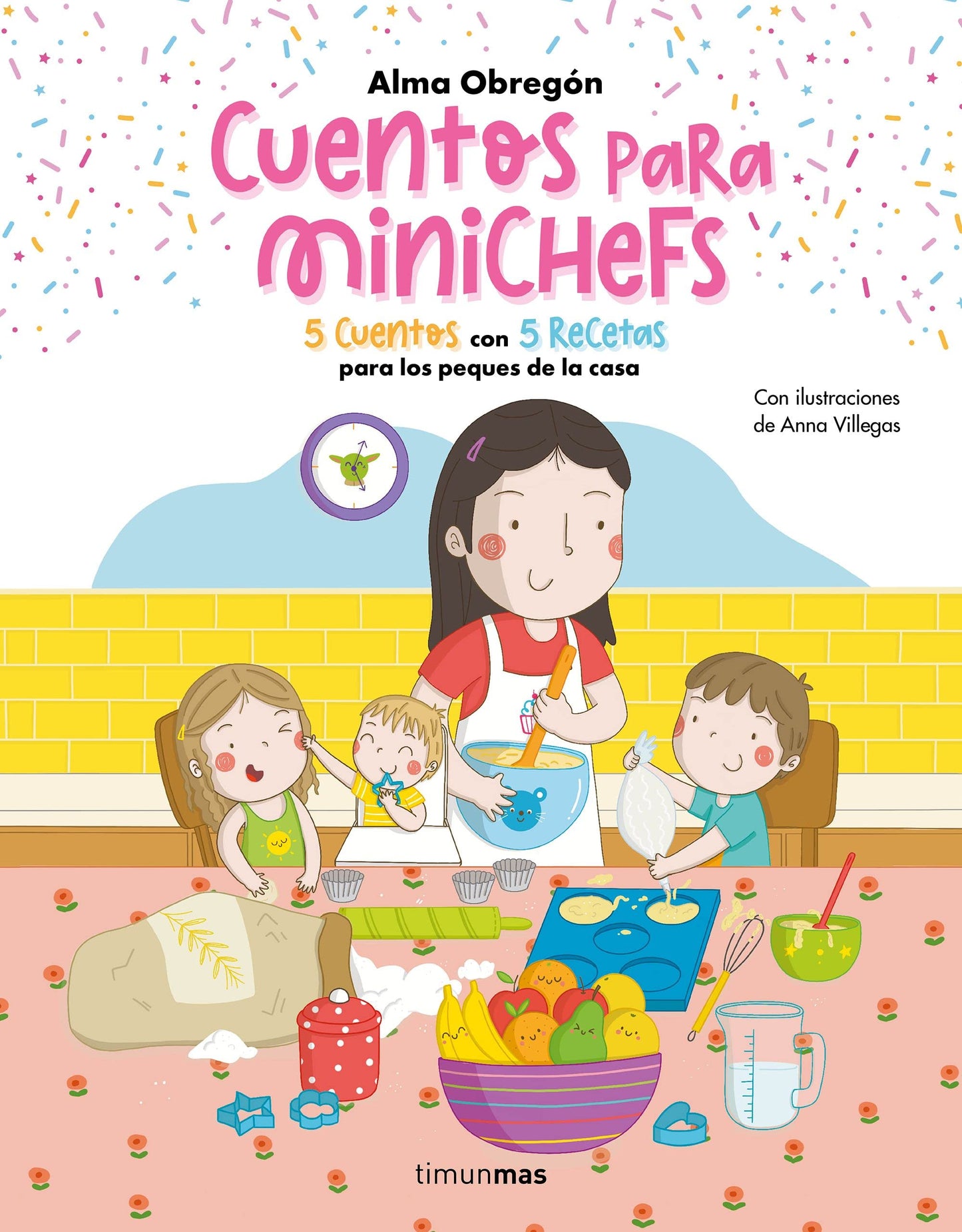 Libro: Cuentos para minichefs: 5 cuentos con 5 recetas para los peques de la casa