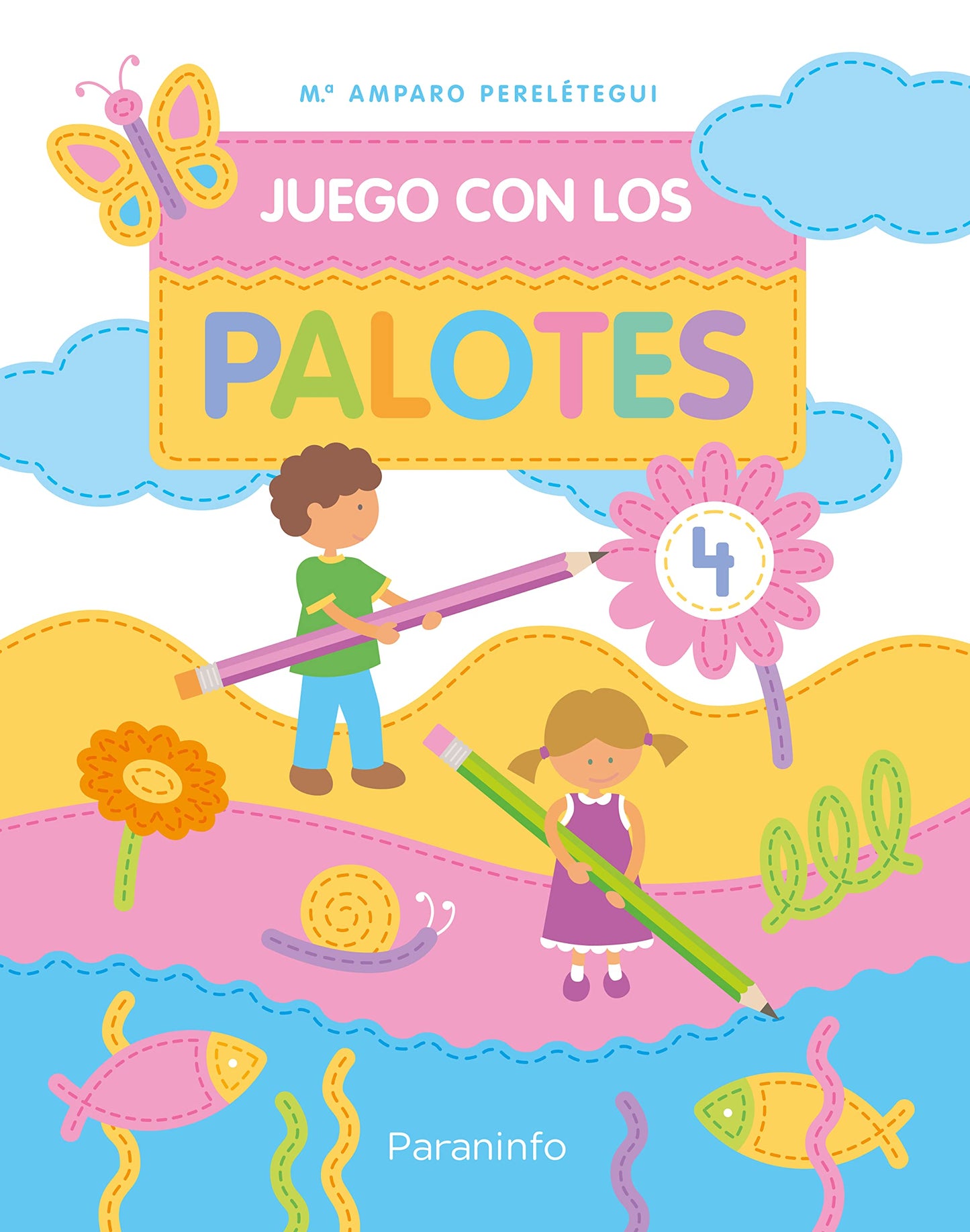 Libro: Juego con los palotes 4 - 9788444176666