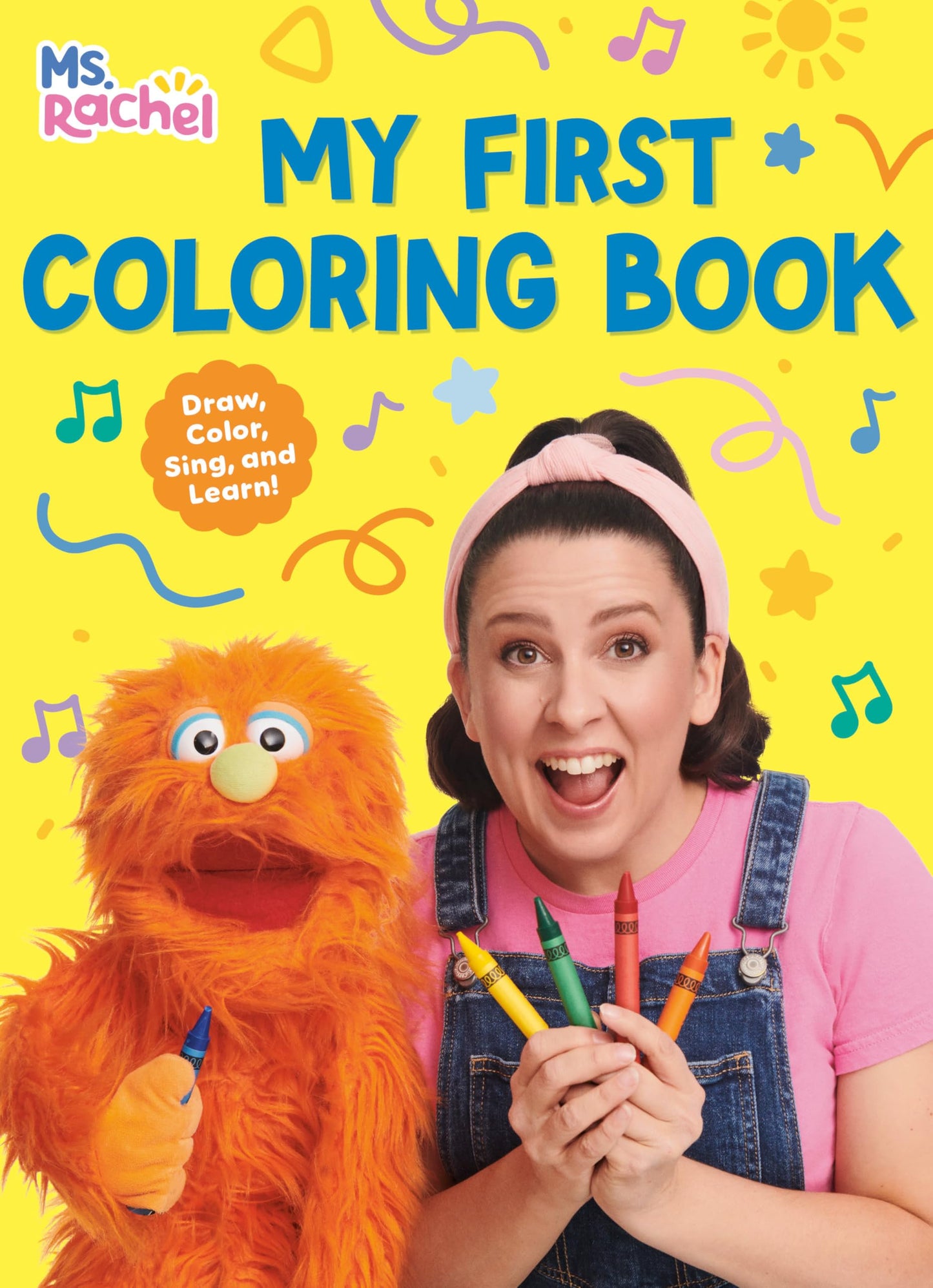 Libro: My First Coloring Book (Ms. Rachel)