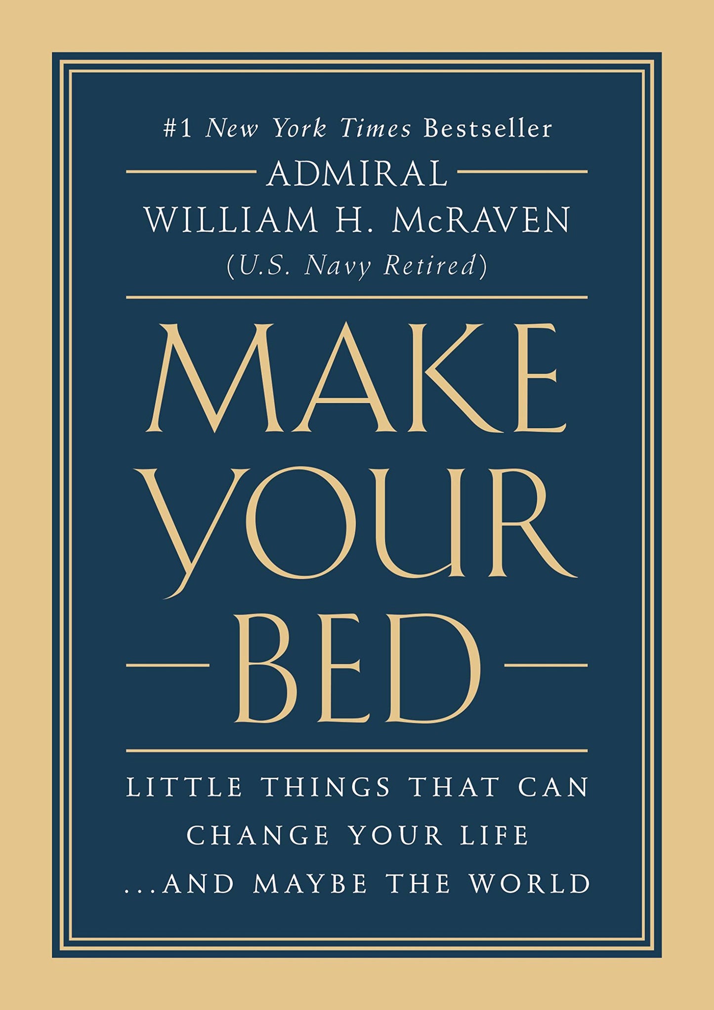 Libro: Make Your Bed: Little Things That Can Change Your Life...And Maybe the World