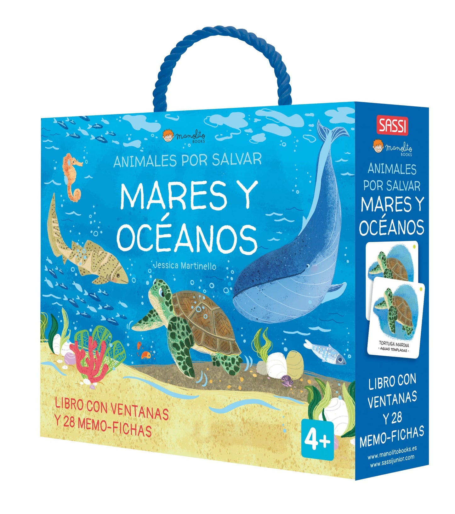Libro: Animales por salvar mares y oceanos