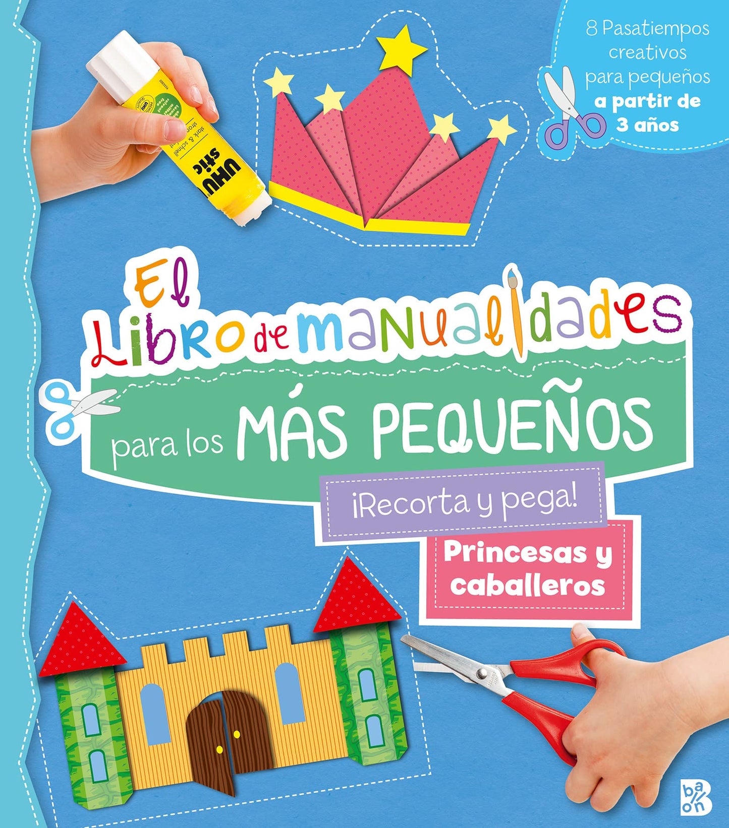 Libro: PRINCESAS Y CABALLEROS - LIBRO DE MANUALIDADES PAR LOS MÁS PEQUEÑOS