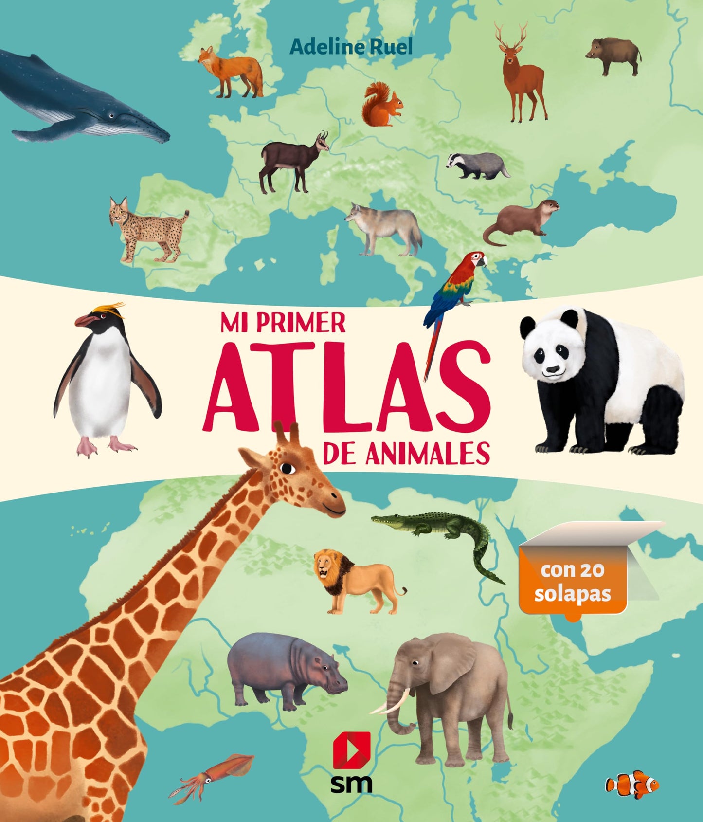 Libro: Mi primer atlas de animales