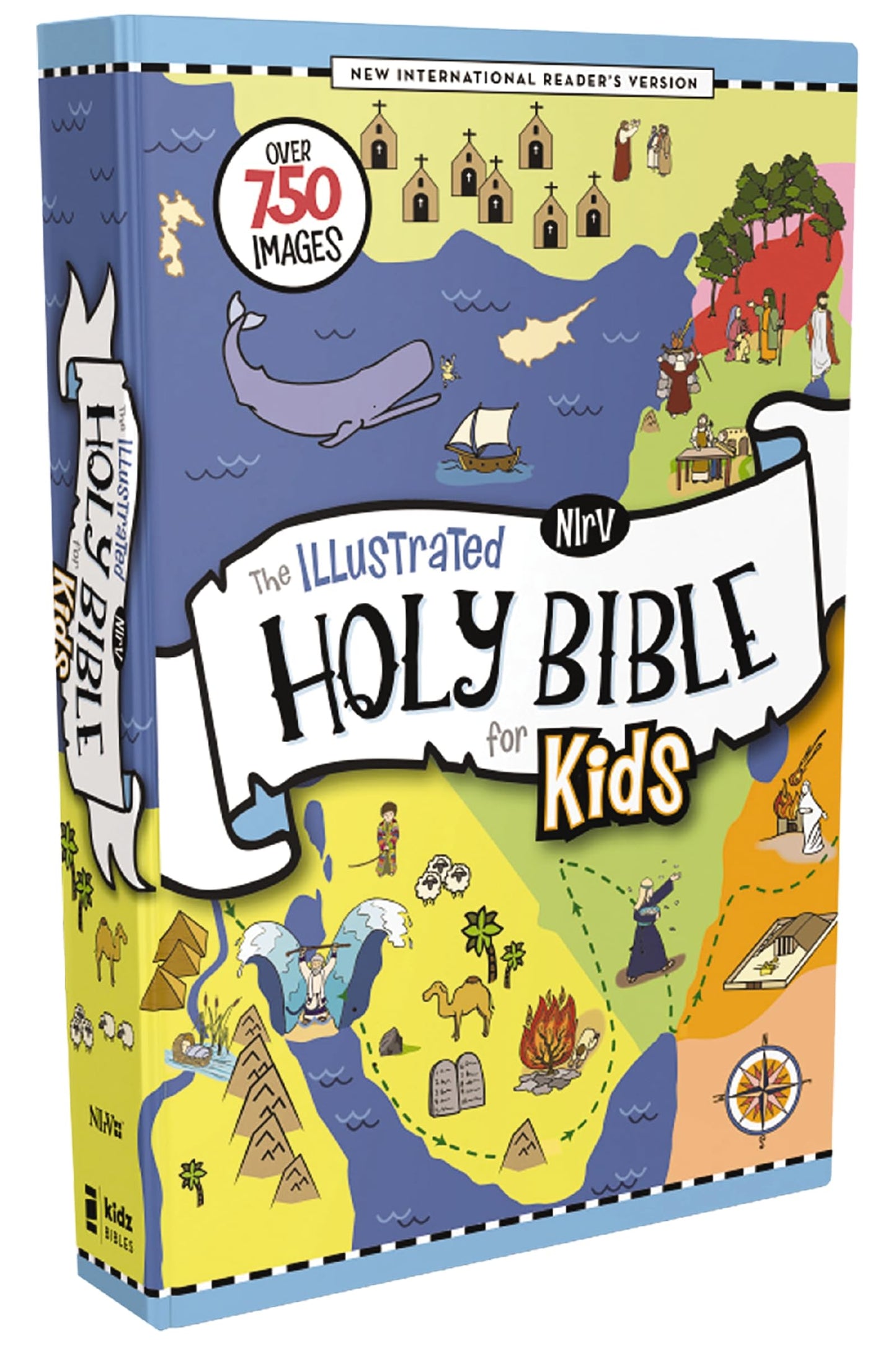Libro: NIrV, The Illustrated Holy Bible for Kids, Hardcover, Full Color, Comfort Print: Over 750 Images