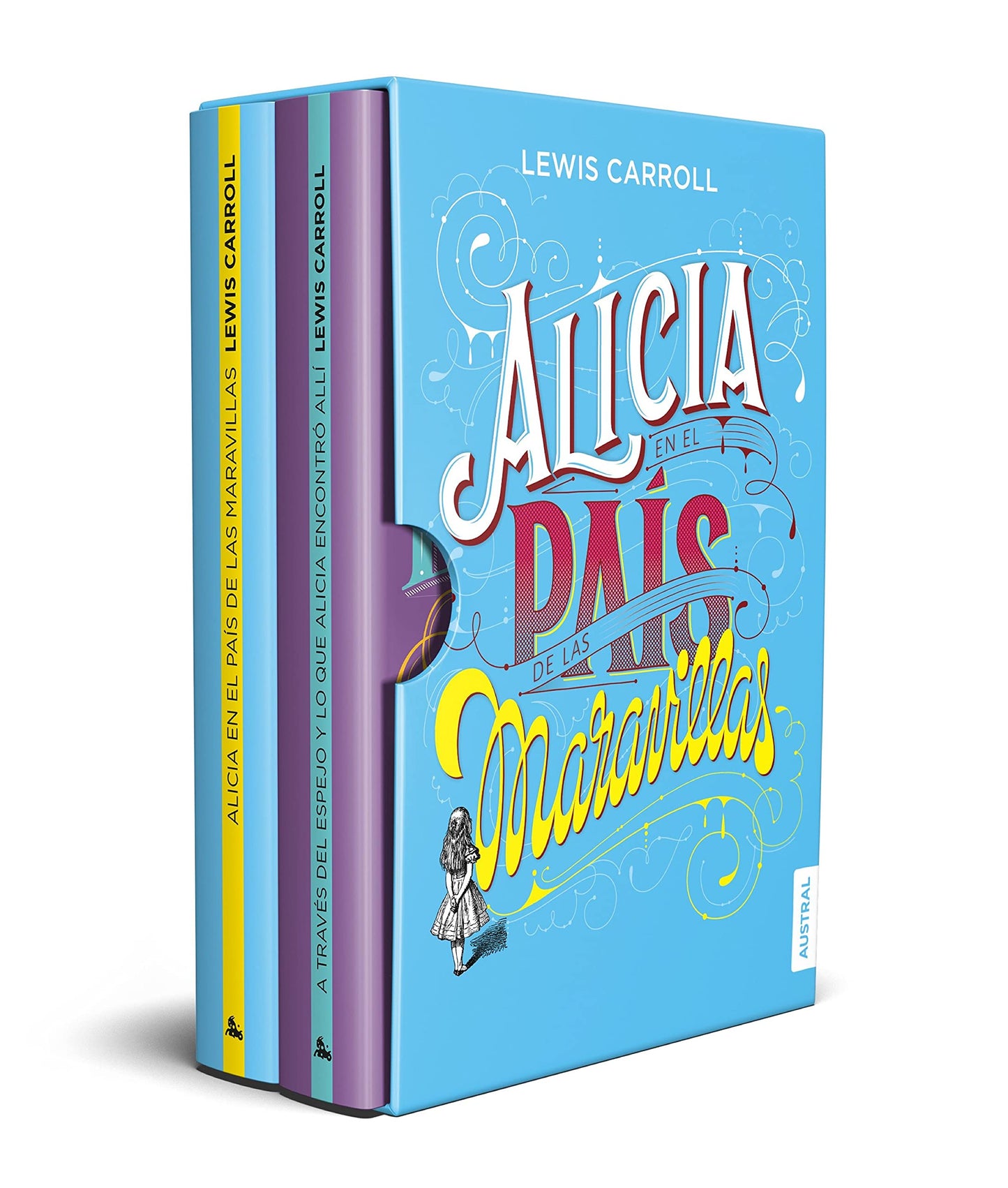 Libro: Estuche Alicia en el país de las maravillas: Alicia en el país de las maravillas + A través del espejo