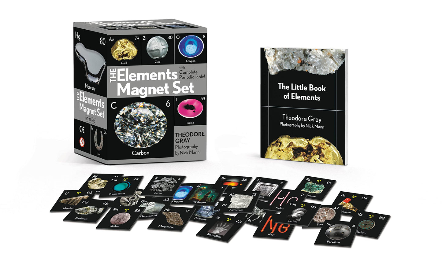 Libro: The Elements Magnet Set: With Complete Periodic Table! (RP Minis)