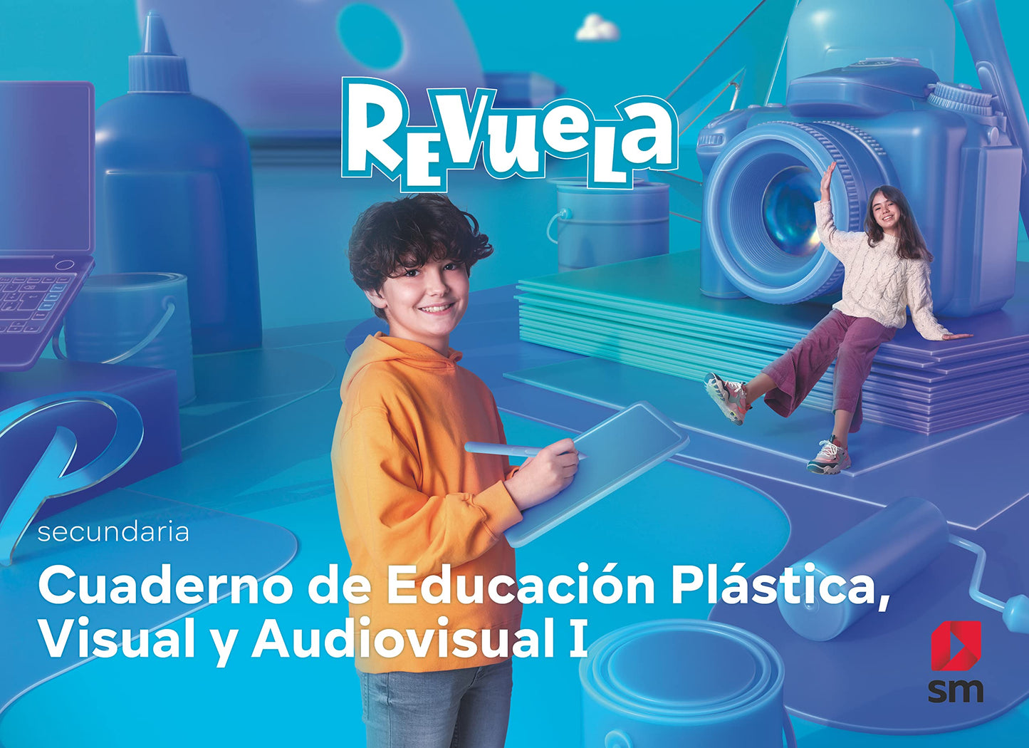Libro: Plástica.1 Secundaria. Cuaderno. Revuela - 9788413928555