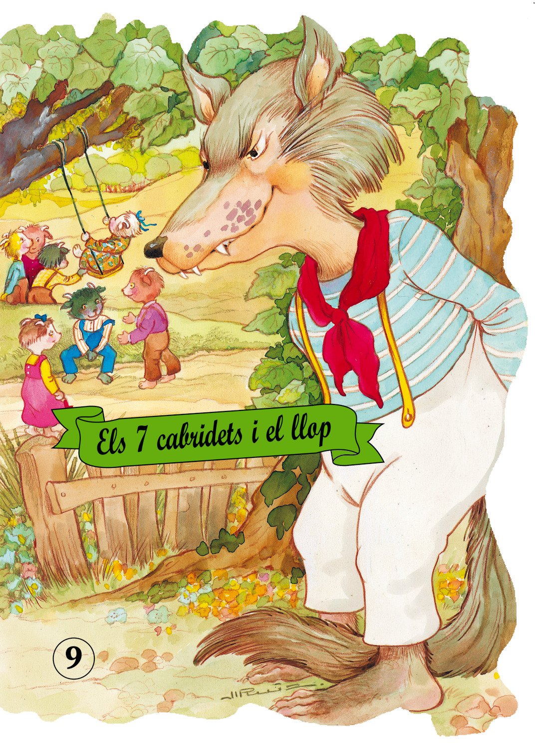 Libro: Els 7 cabridets i el llop (Encunyats clàssics)