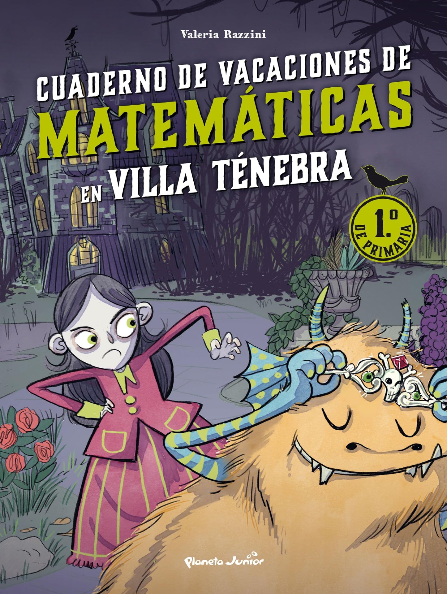 Libro: Villa Ténebra. Cuaderno de vacaciones de matemáticas. 1.º de primaria