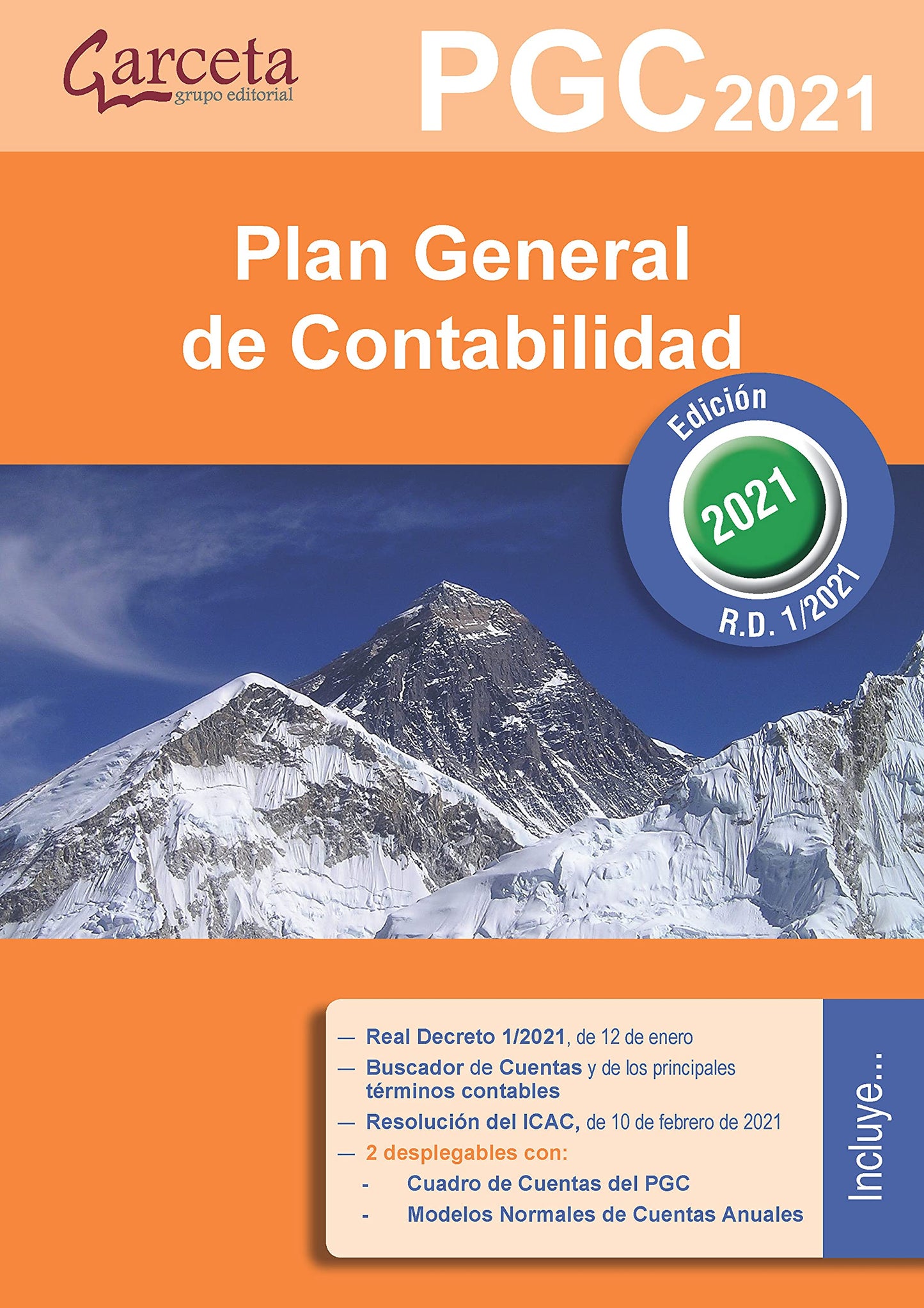 Libro: Plan General de Contabilidad 4ª edición 2021