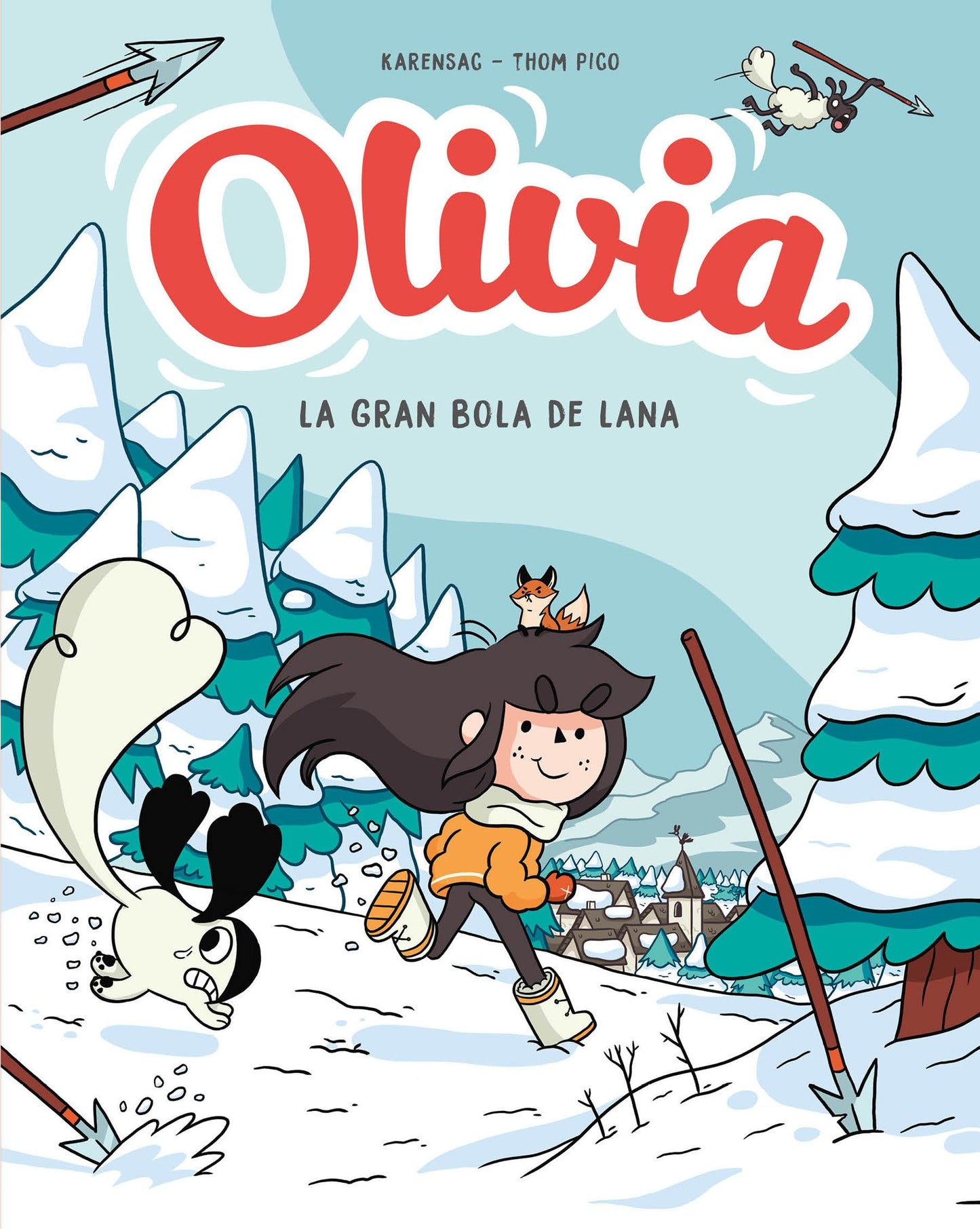 Libro: Olivia y la gran bola de lana / Olivia and the Great Big Ball of Wool (Olivia / Aster) (Spanish Edition)