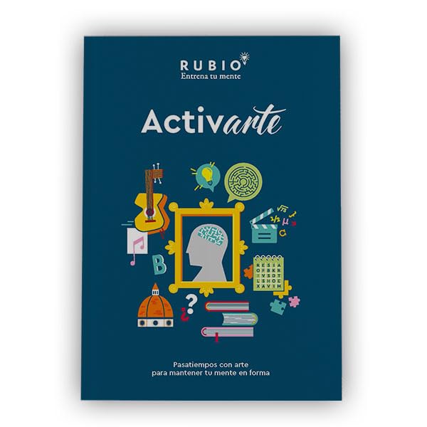 ActivARTE Vol.1 | RUBIO | Adultos | Pasatiempos con arte para entrenar la mente