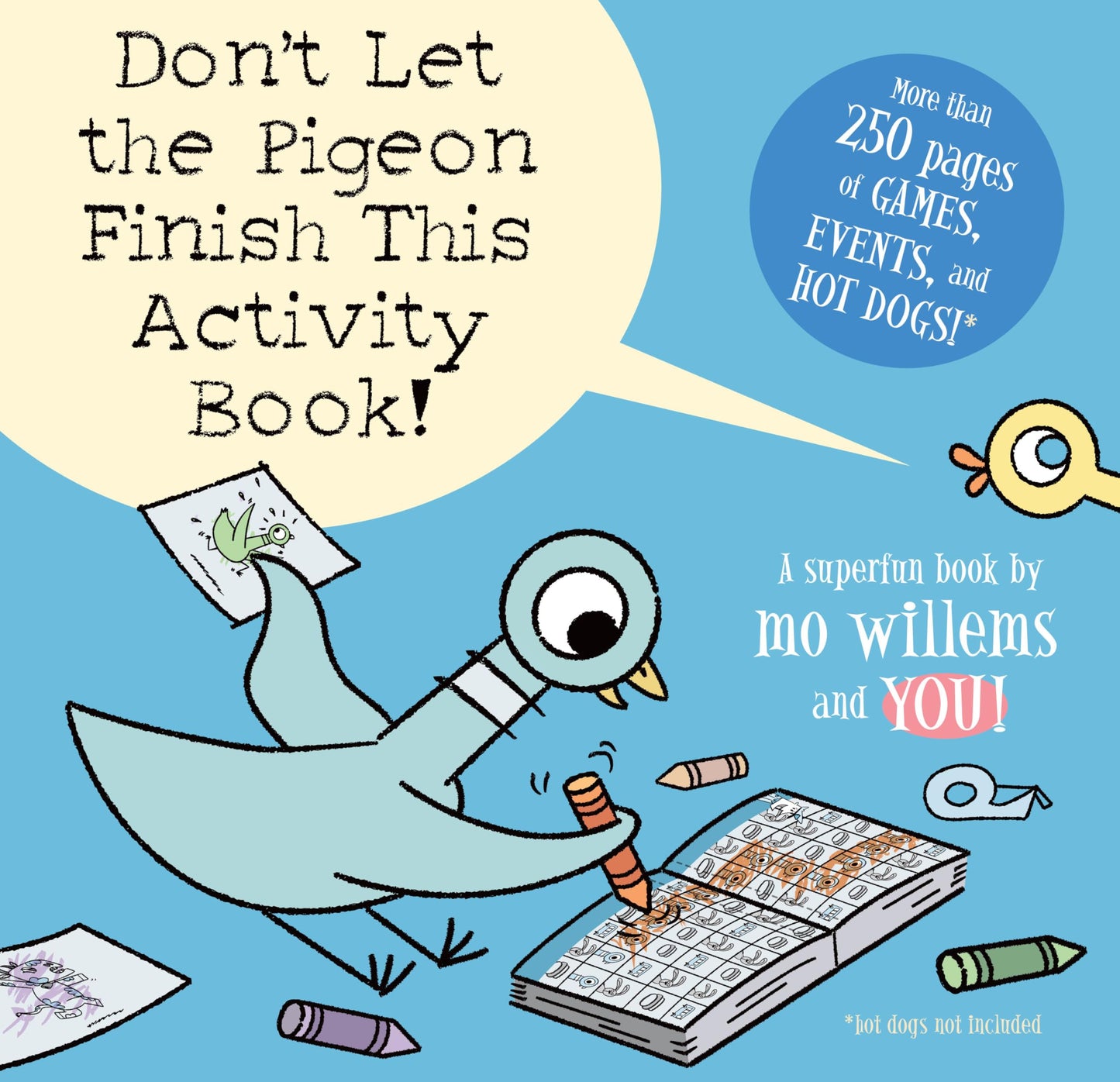 Libro: Don't Let the Pigeon Finish This Activity Book!-Pigeon series