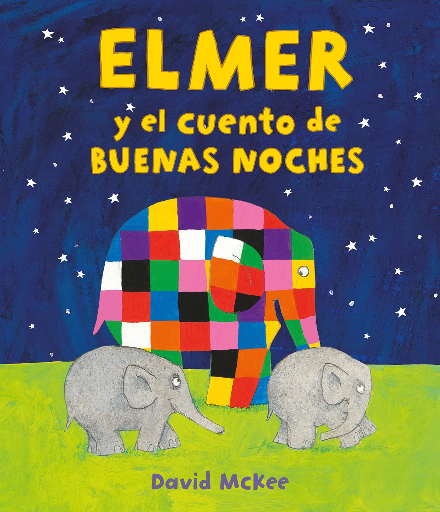 Libro: Elmer. Un cuento - Elmer y el cuento de buenas noches (Cuentos infantiles)