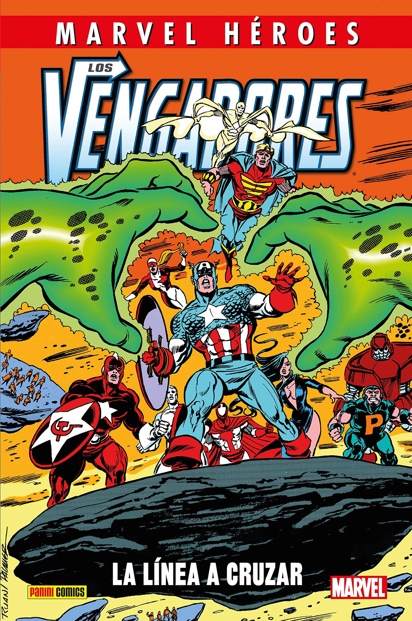 Libro: Marvel héroes 102 los vengadores. la línea a cruzar
