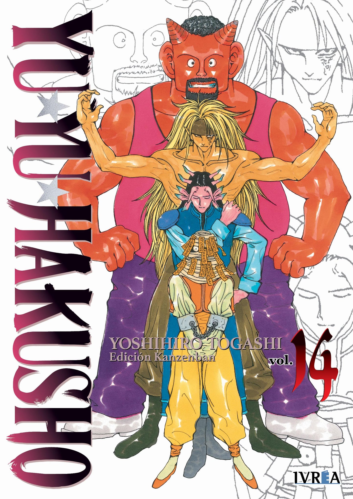Libro: Yu Yu Hakusho Edición Kanzenban 14