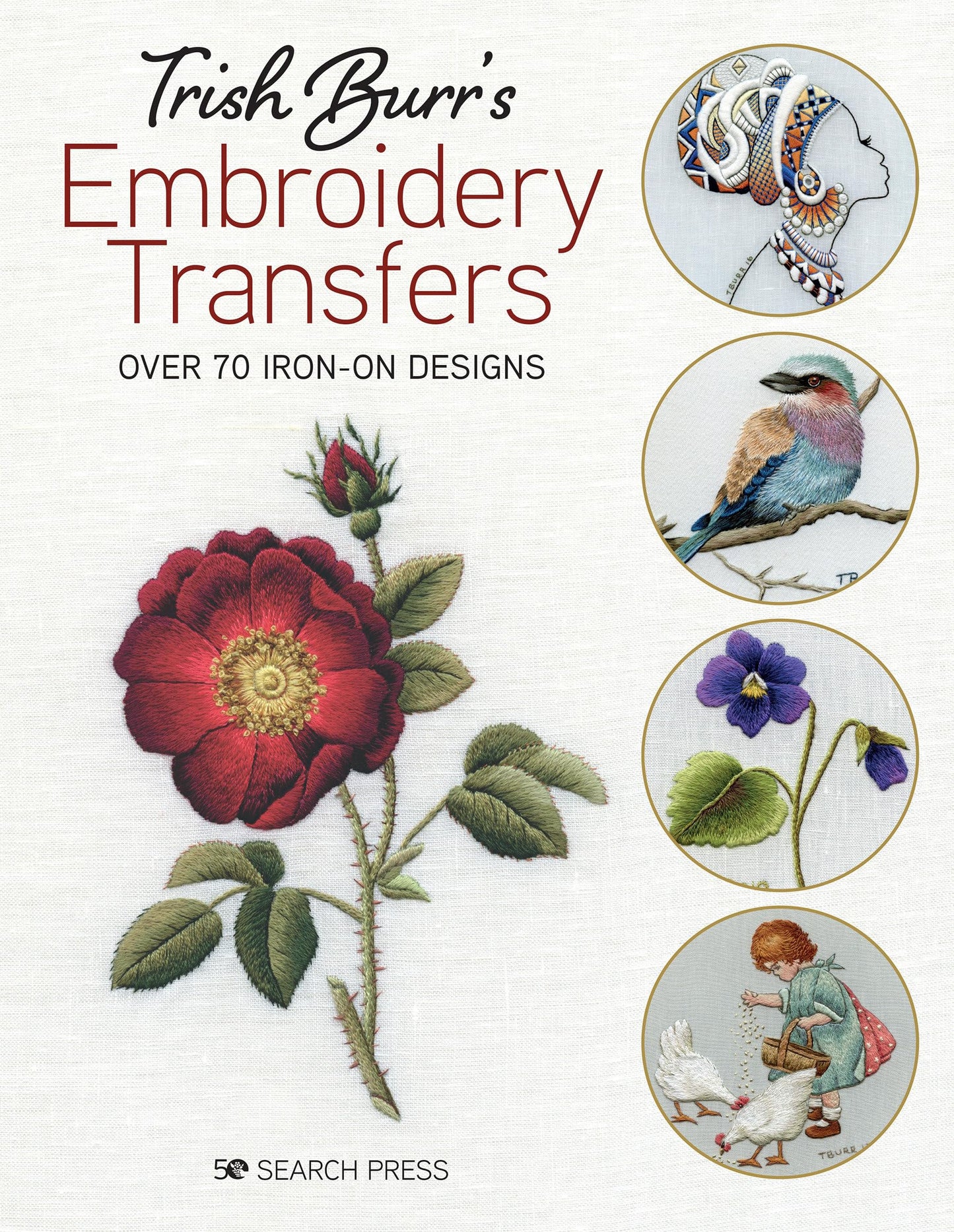 Libro: Trish Burr's Embroidery Transfers: Over 70 iron-on designs