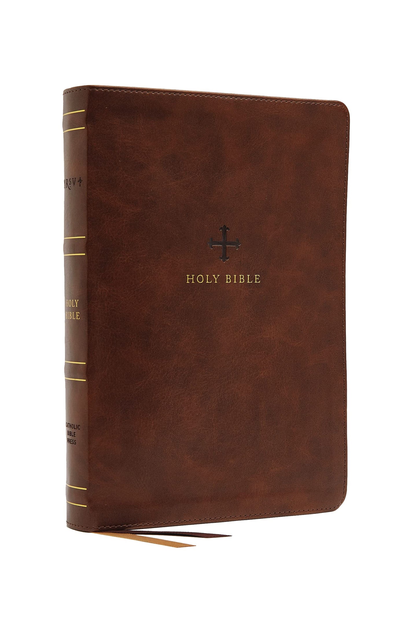 Libro: NRSV, Catholic Bible, Thinline Edition, Leathersoft, Brown, Comfort Print: Holy Bible