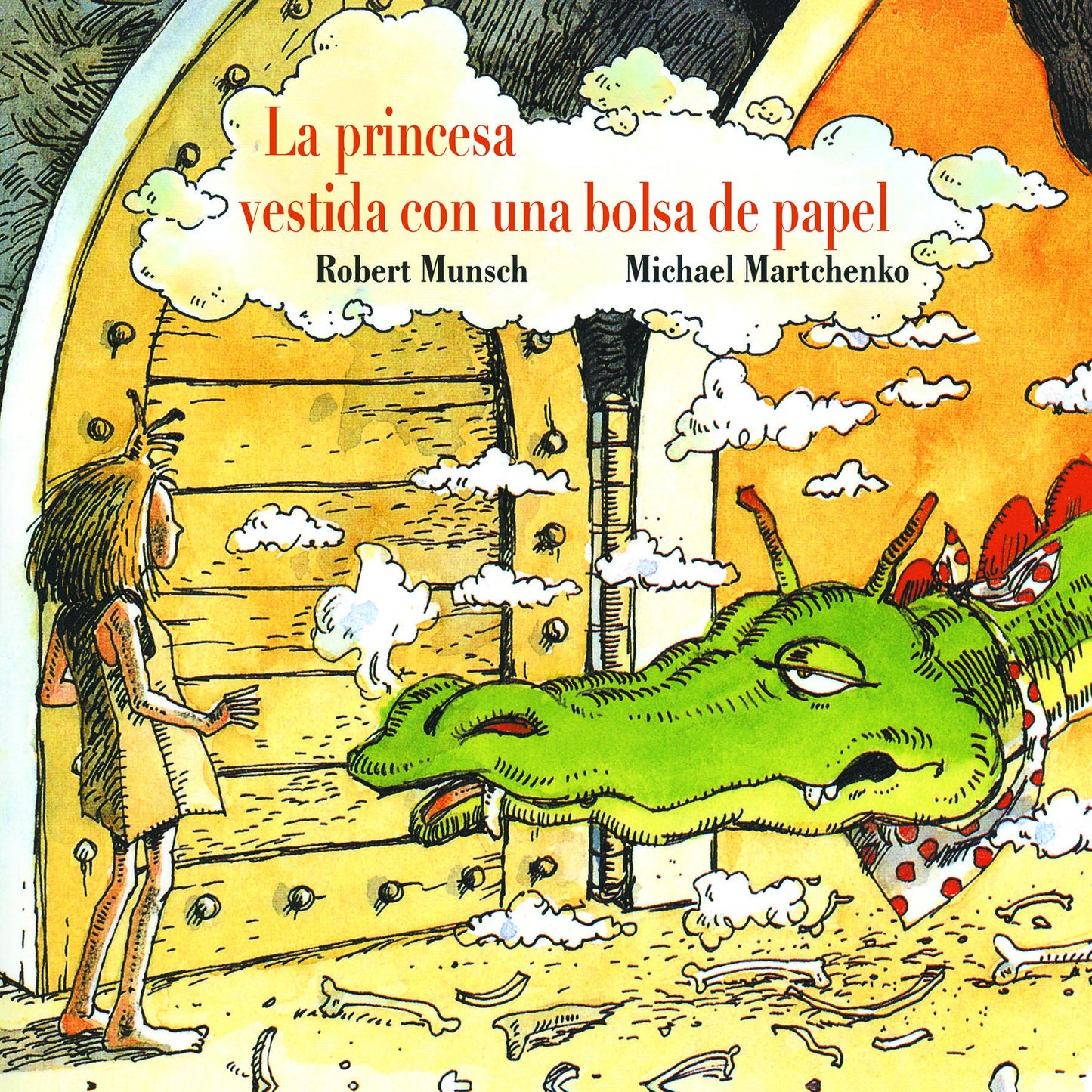 Libro: La princesa vestida con una bolsa de papel