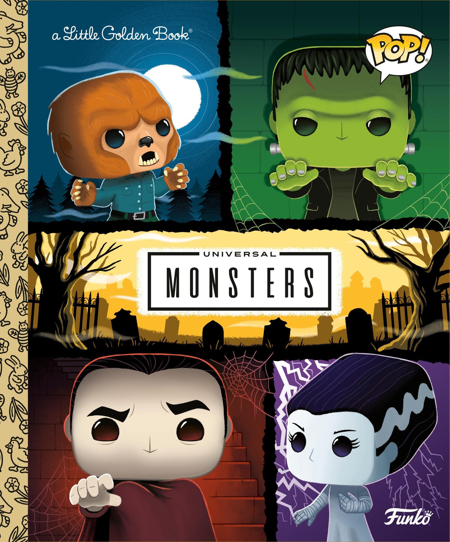 Libro: Universal Monsters Little Golden Book (Funko Pop!)