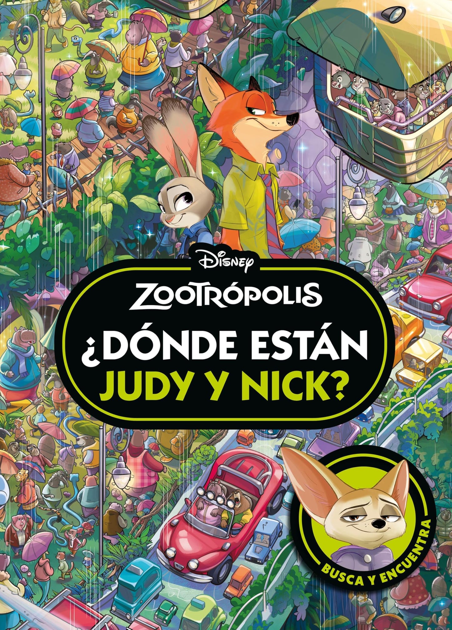 Zootrópolis. ¿Dónde están Judy y Nick? (¿Dónde está?)