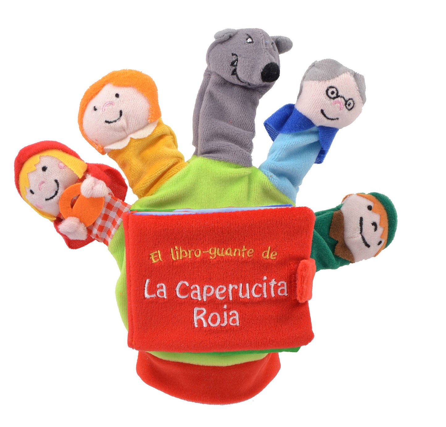 Libro guante: La Caperucita Roja (LIBROS PARA BEBÉS)