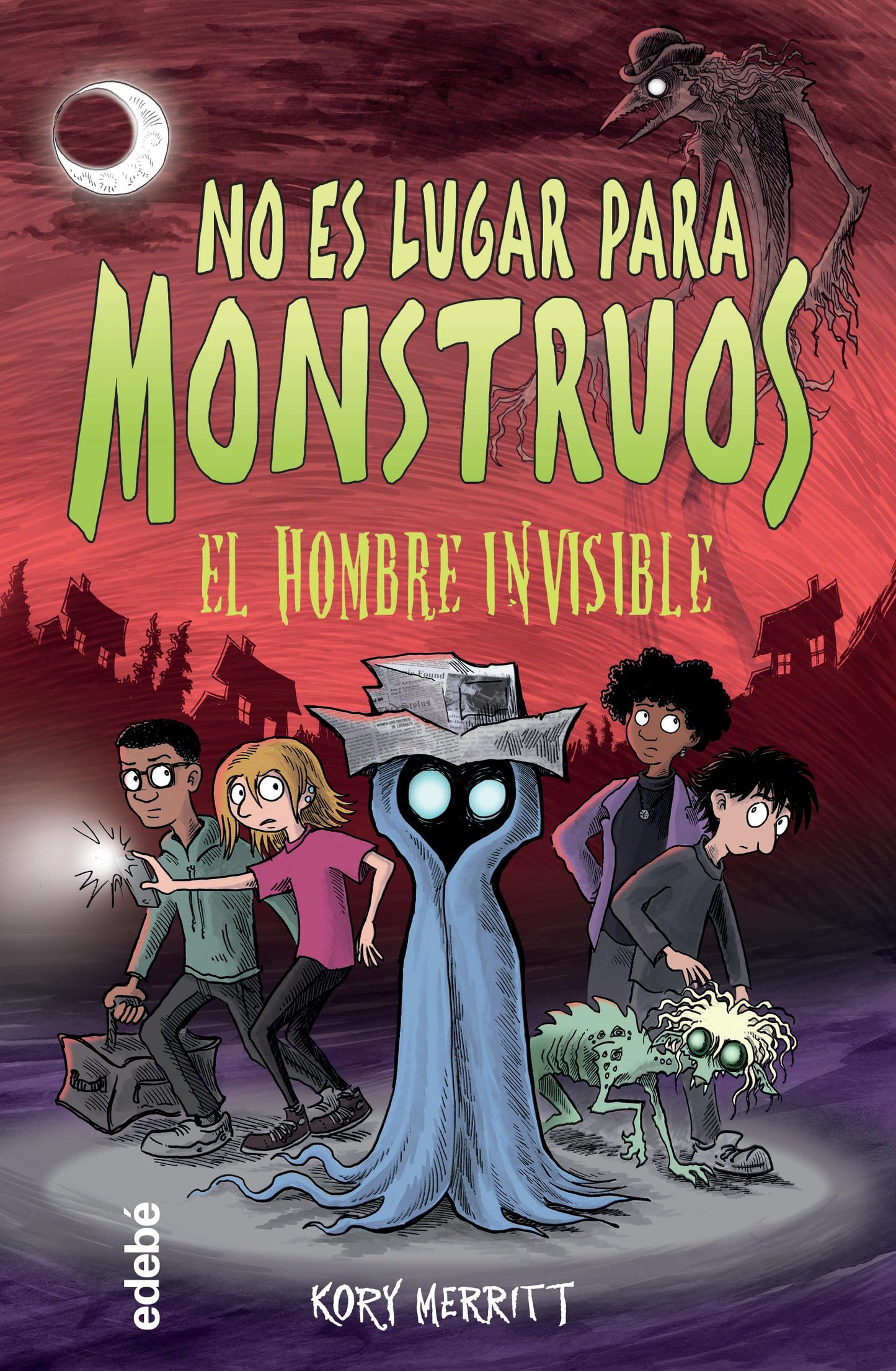 Libro: NO ES LUGAR PARA MONSTRUOS: EL HOMBRE INVISIBLE