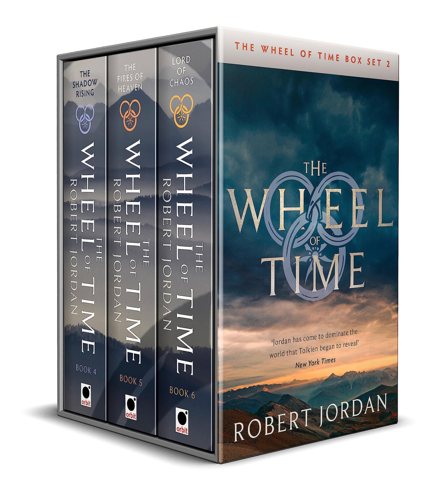 Libro: The Wheel of Time Box Set 2: Books 4-6 (The Shadow Rising, Fires of Heaven and Lord of Chaos)