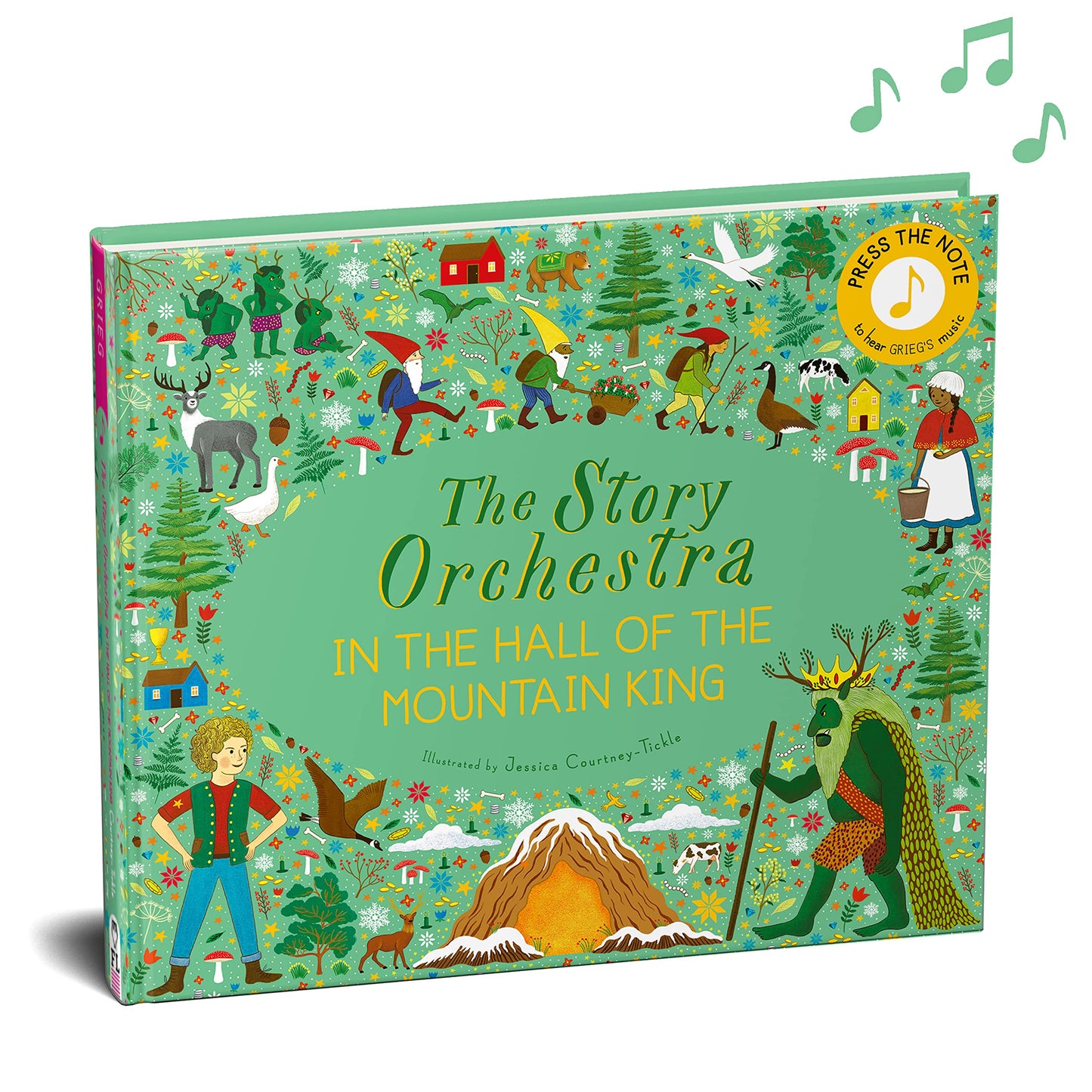 Libro: The Story Orchestra: In the Hall of the Mountain King: Press the note to hear Grieg's music (7)
