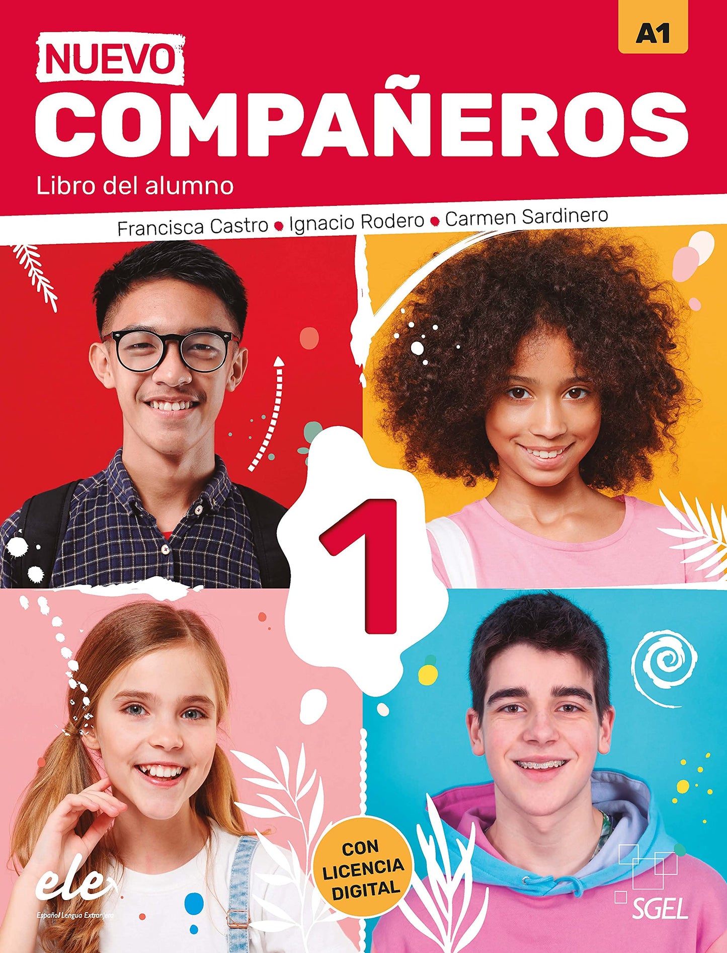 Libro: Compañeros 1 alumno 3 ed: Libro del alumno + licencia digital 1 (A1)