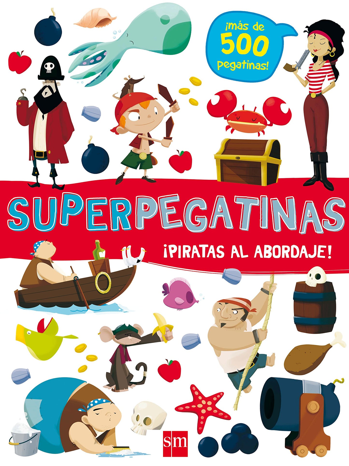 Libro: Superpegatinas¡ piratas al abordaje! (Pegatinas)