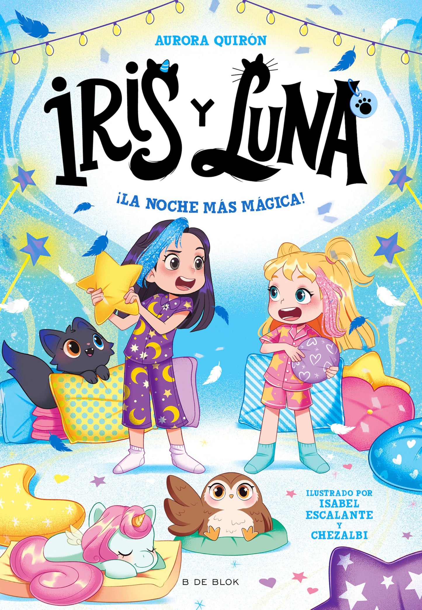 Iris y Luna: cuidadoras de cachorritos mágicos 5 - ¡La noche más mágica! (Primeras lecturas)