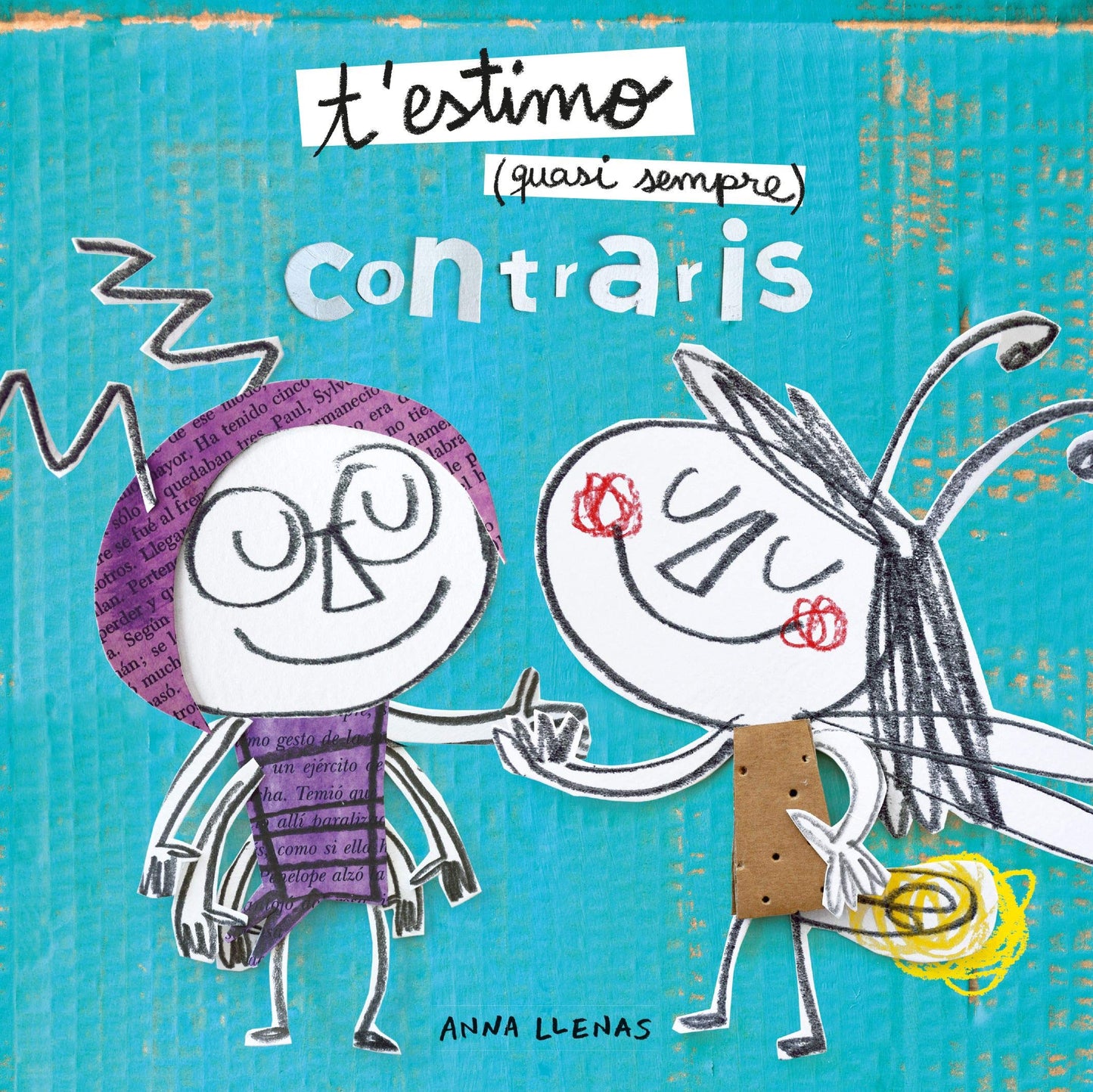 Libro: T'estimo quasi sempre. Contraris (La Lluna de Paper)