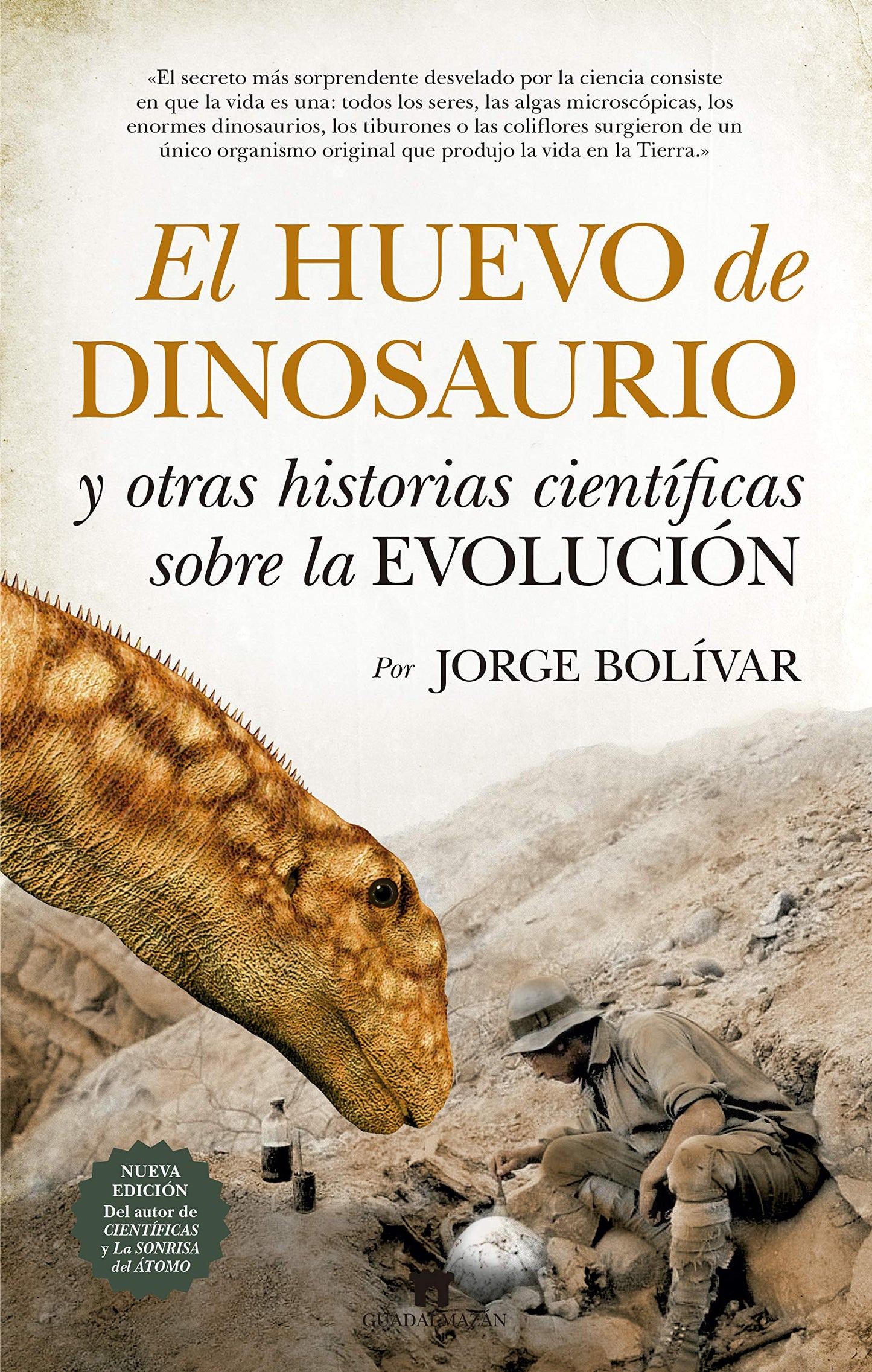 Libro: El huevo de dinosaurio y otras historias científicas sobre la Evolución (Divulgación Científica)