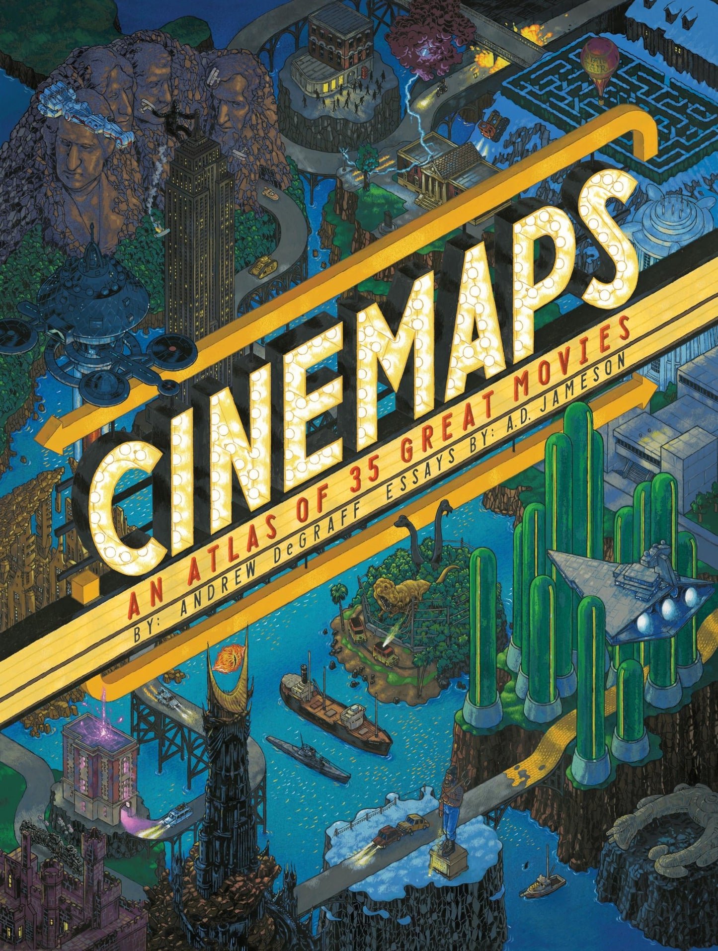 Libro: Cinemaps: An Atlas of 35 Great Movies